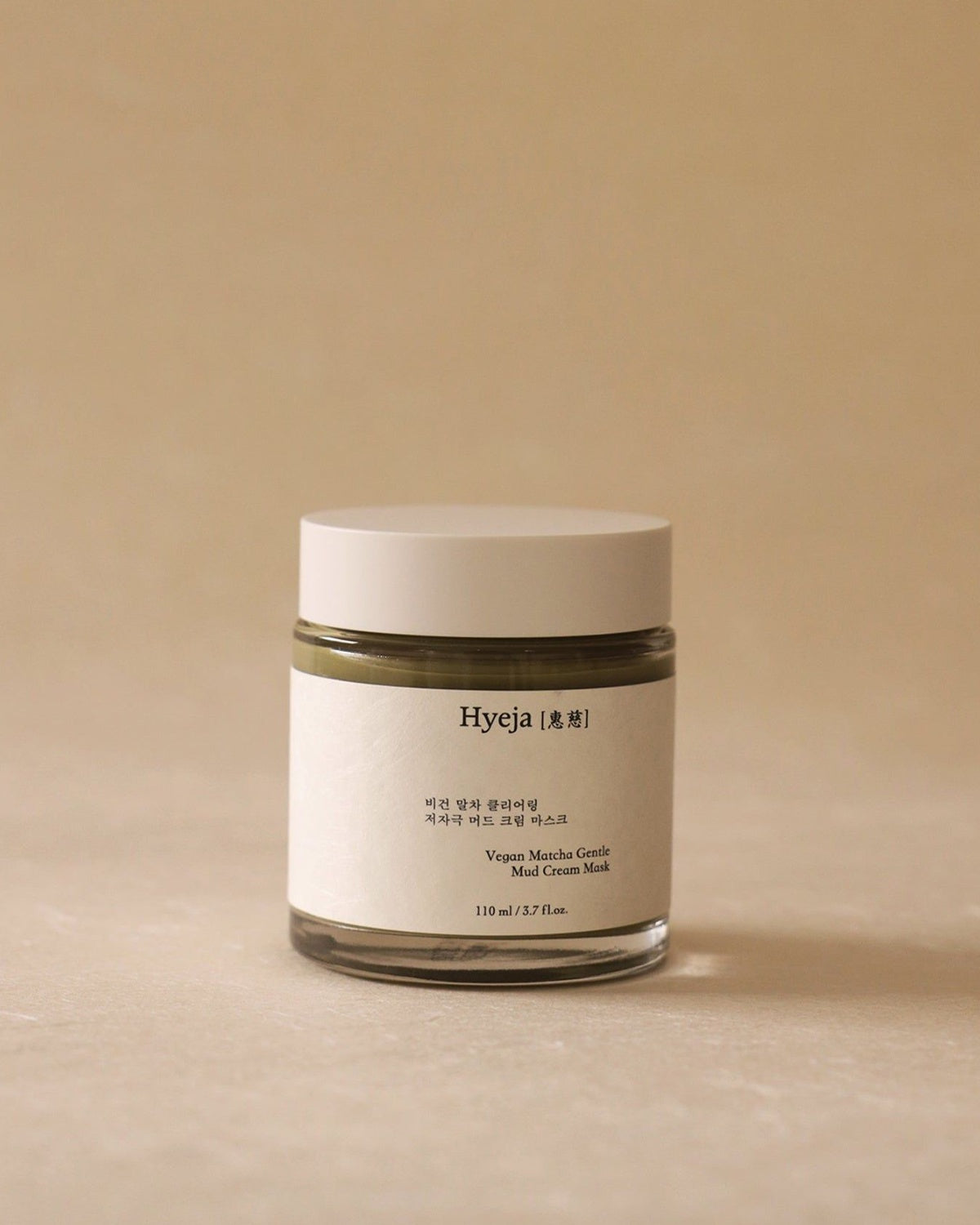 Hyeja Vegan Matcha Gentle Mud Cream Mask_Clarifying Wash-off Mask