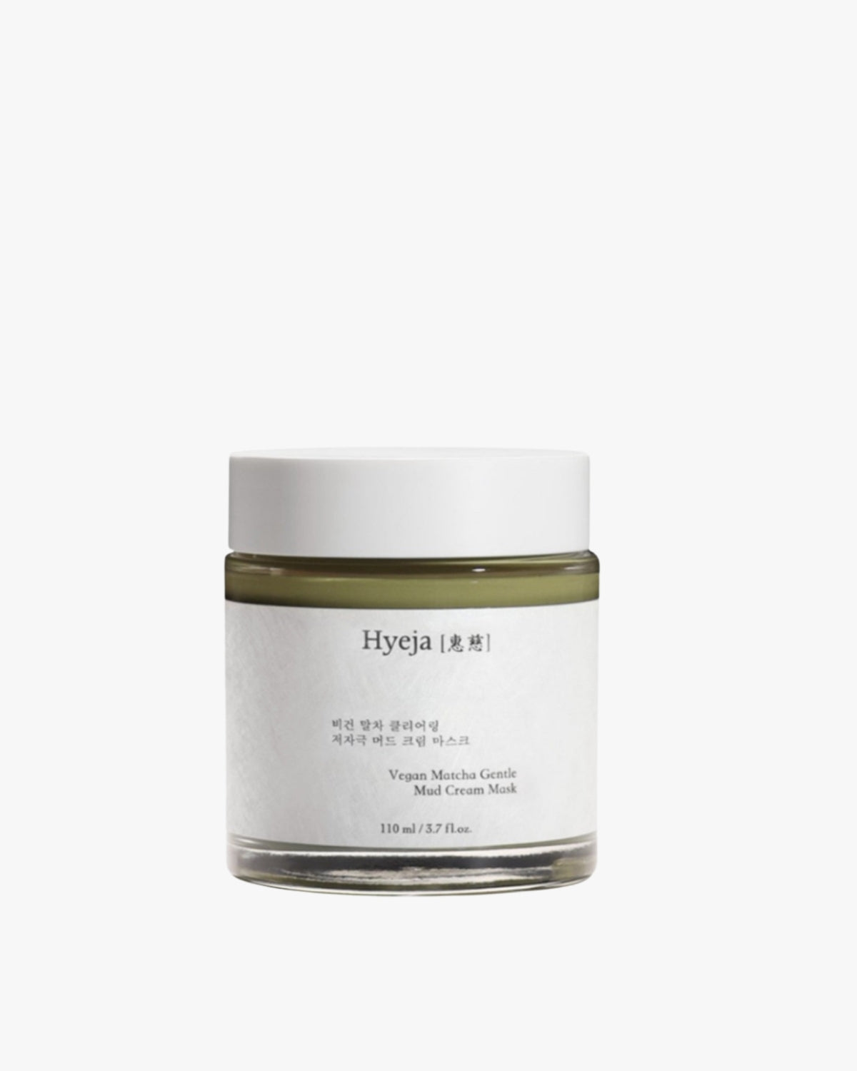 Hyeja Vegan Matcha Gentle Mud Cream Mask_Clarifying Wash-off Mask