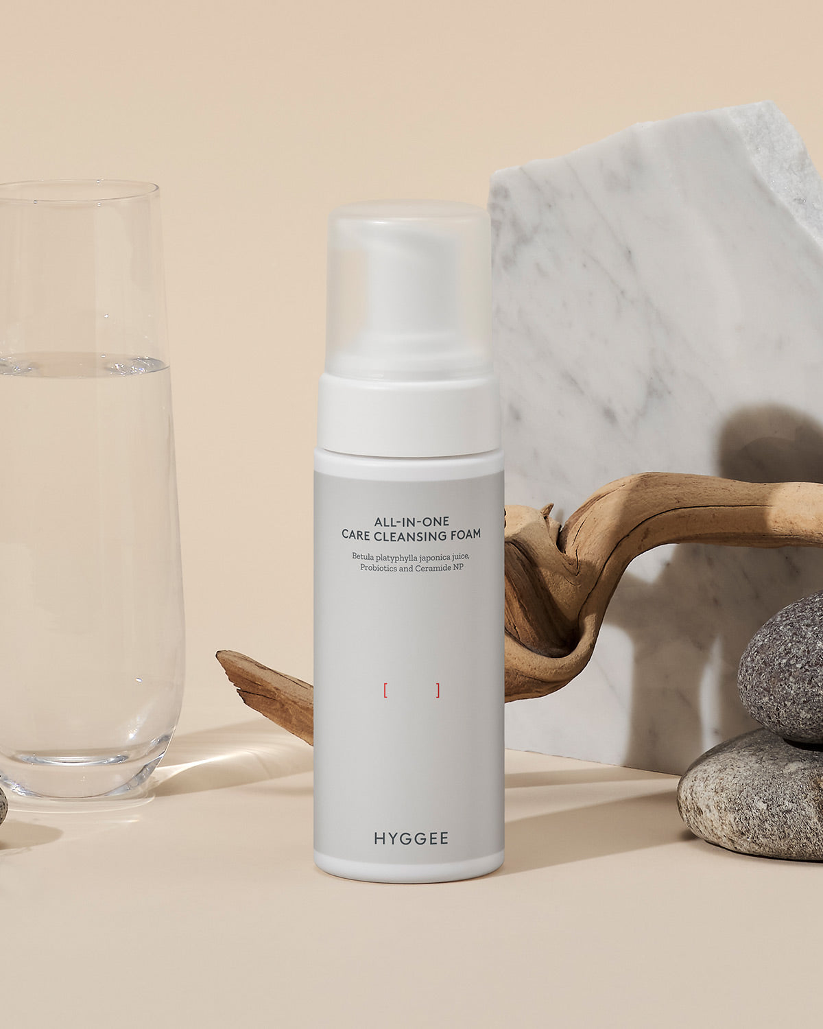 Hyggee All-In-One Care Cleansing Foam_Gentle and Hydrating Bubble Mousse Cleanser for Balanced Skin