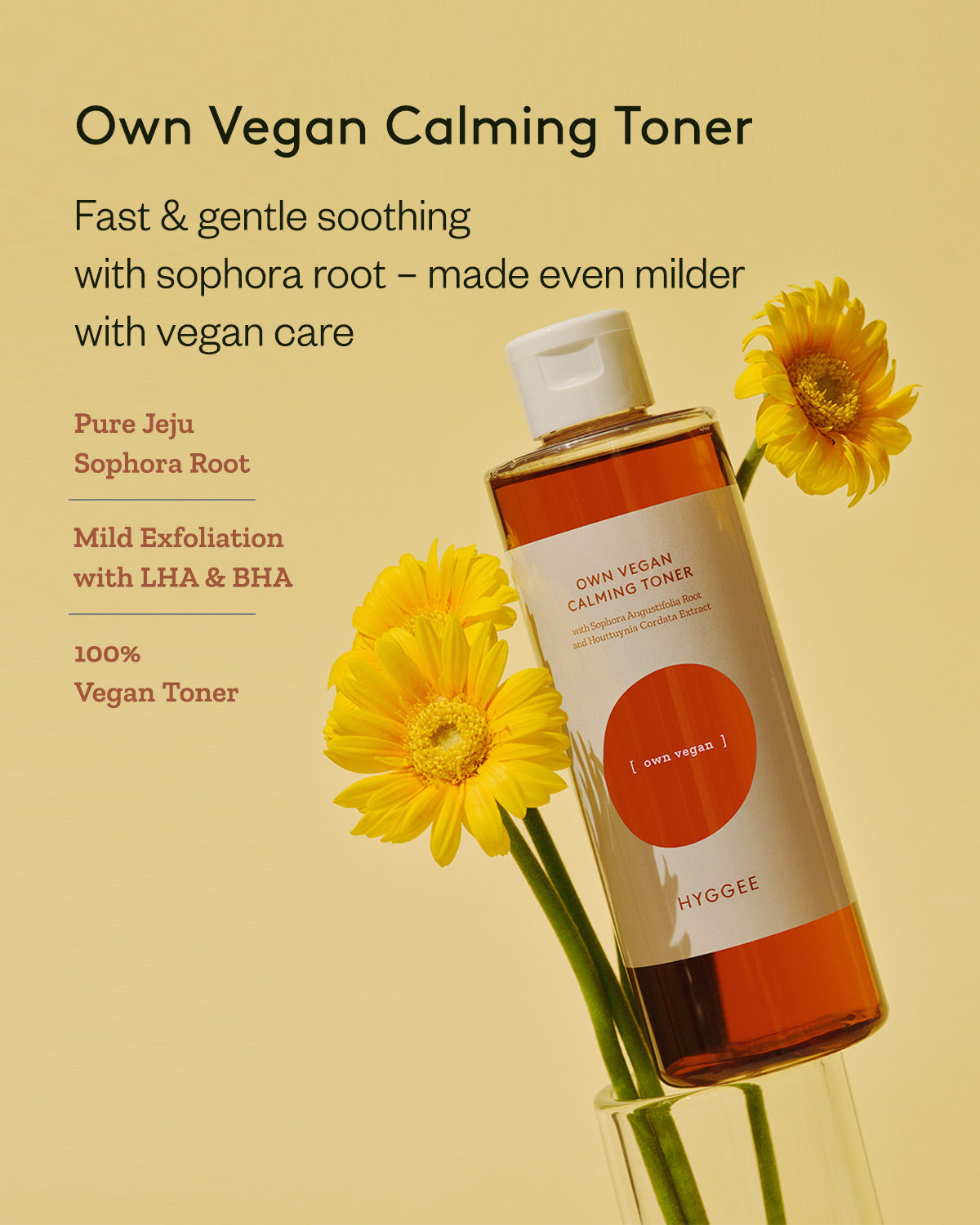 Hyggee Own Vegan Calming Toner_Vegan Toner for Instantly Soothing Hydration