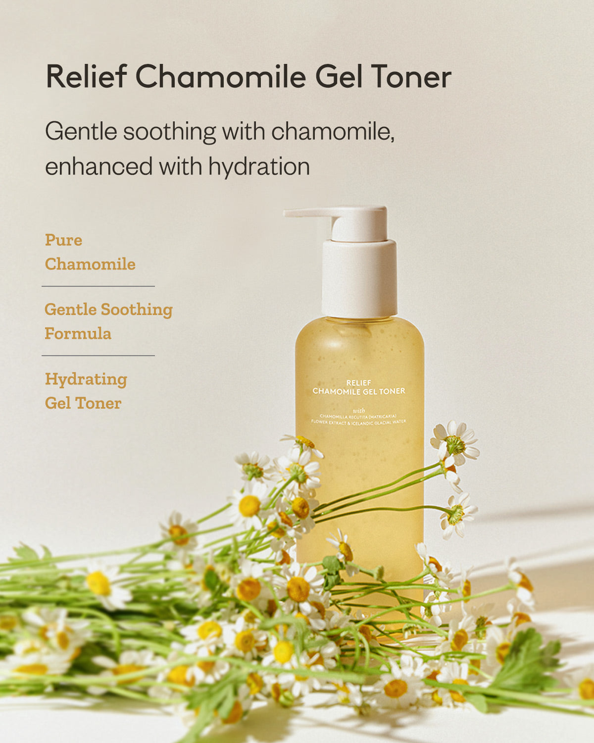 Hyggee Relief Chamomile Gel Toner_Cooling and Soothing Chamomile Gel Toner