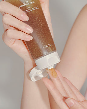 Hyggee Relief Chamomile Mask_Hydrating and Soothing Chamomile Wash-off Mask