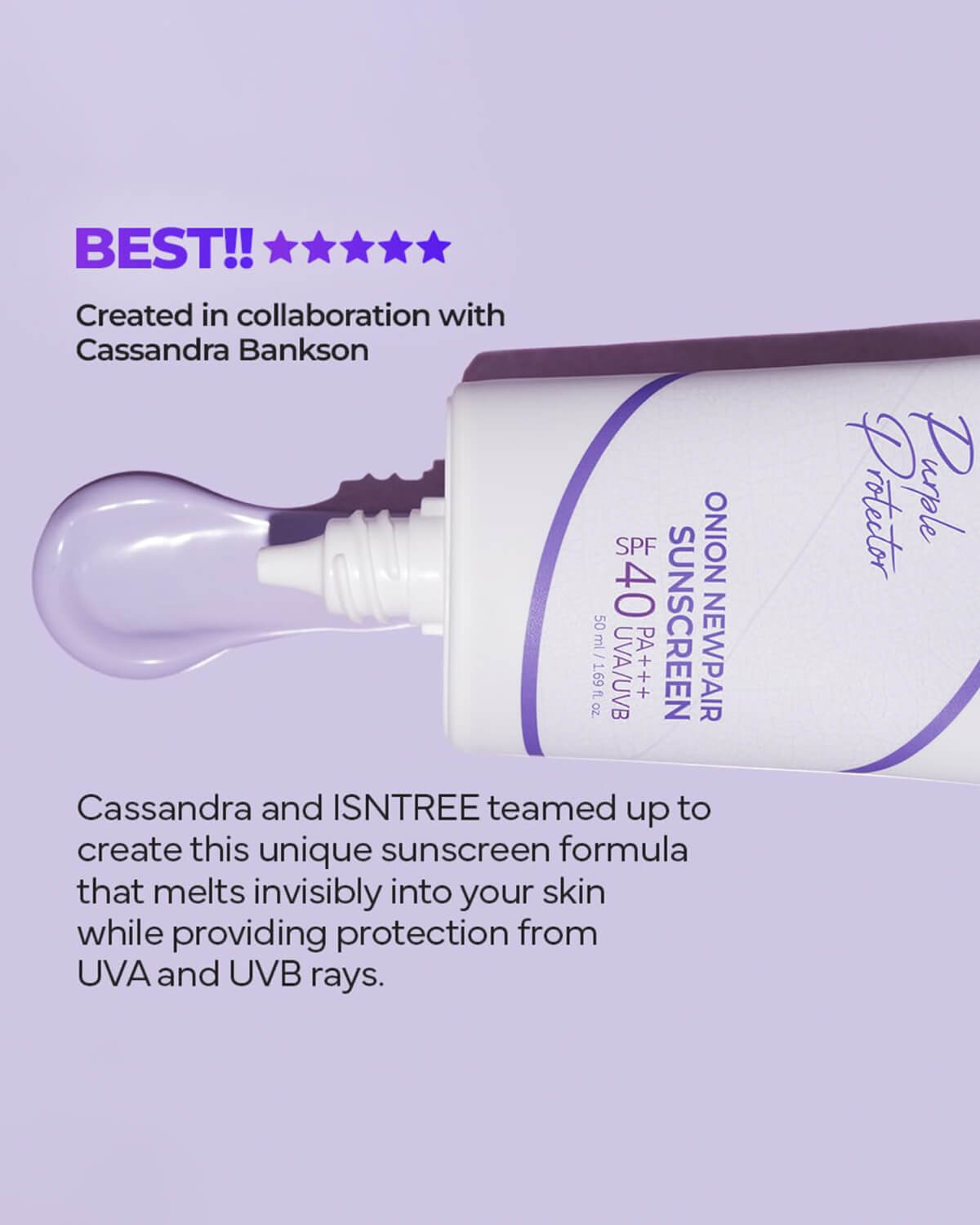 Isntree Onion Newpair Sunscreen_Hydrating and Blemish-Soothing Complete Daily Sunscreen