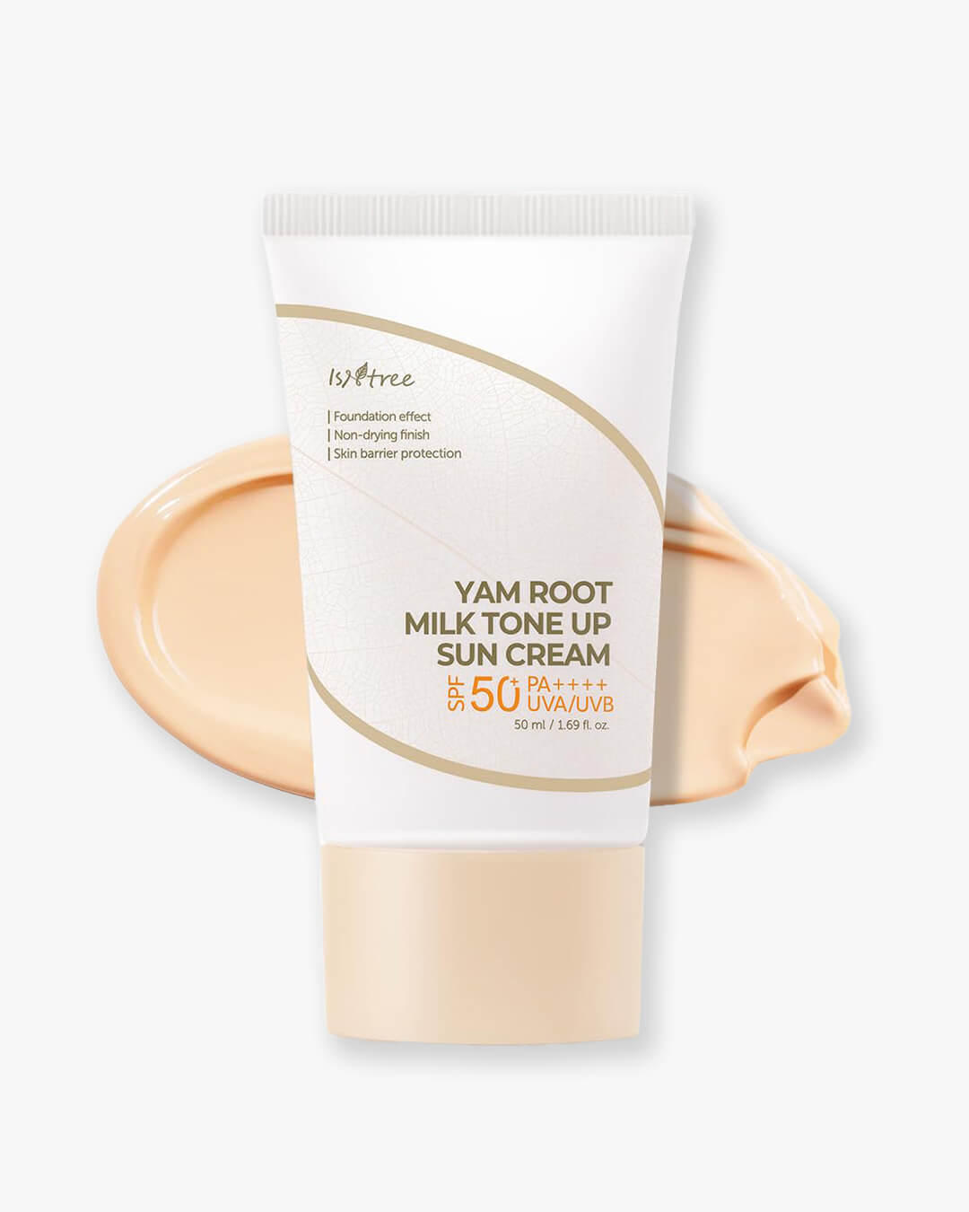 Ohlolly K-Beauty Skincare Isntree Yam Root Milk Tone Up Sun Cream