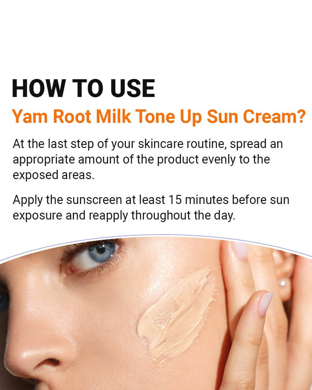 Ohlolly K-Beauty Skincare Isntree Yam Root Milk Tone Up Sun Cream