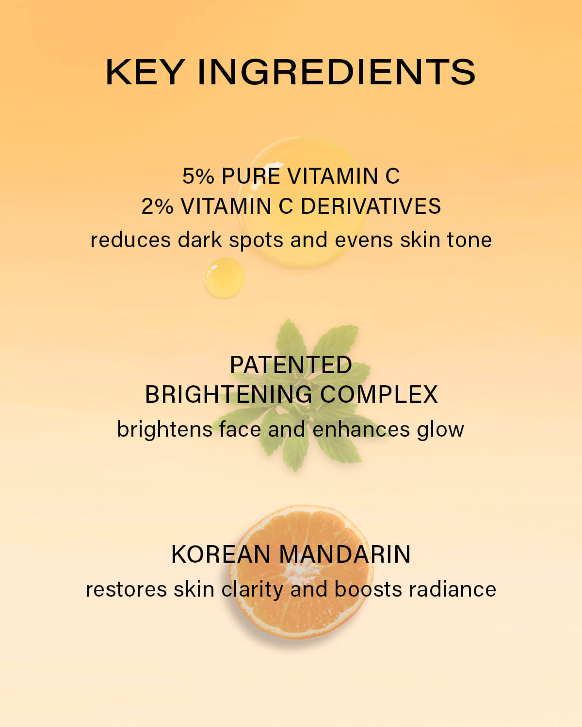 Melixir Mandarin Vitamin C5 Dark Spot Serum_Brightening Vitamin C Serum for Dark Circles & Uneven Tones