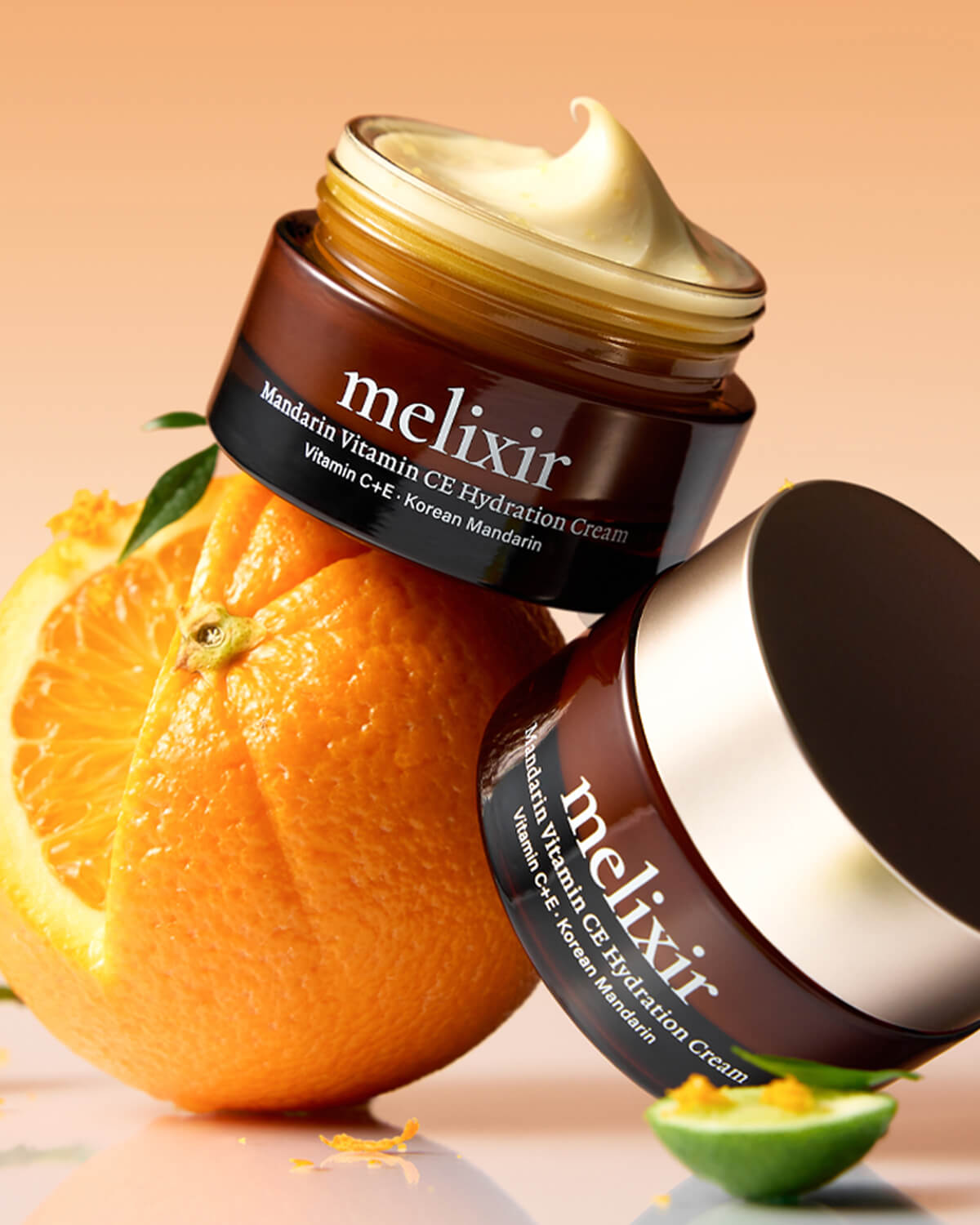 Melixir Mandarin Vitamin CE Hydration Cream_Brightening & Hydrating Anti-Aging Treatment Cream