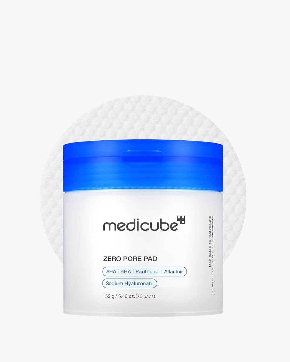 Medicube Zero Pore Pad 2.0, hero image, product on a white background