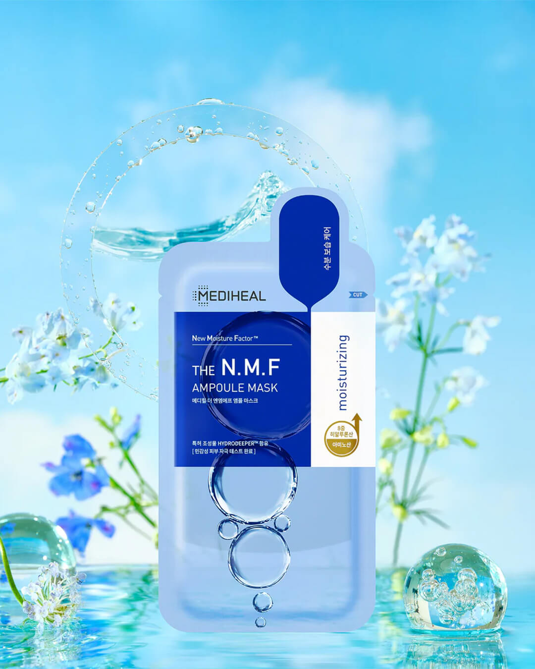 Ohlolly Korean Skincare Mediheal the N.M.F. Ampoule Mask