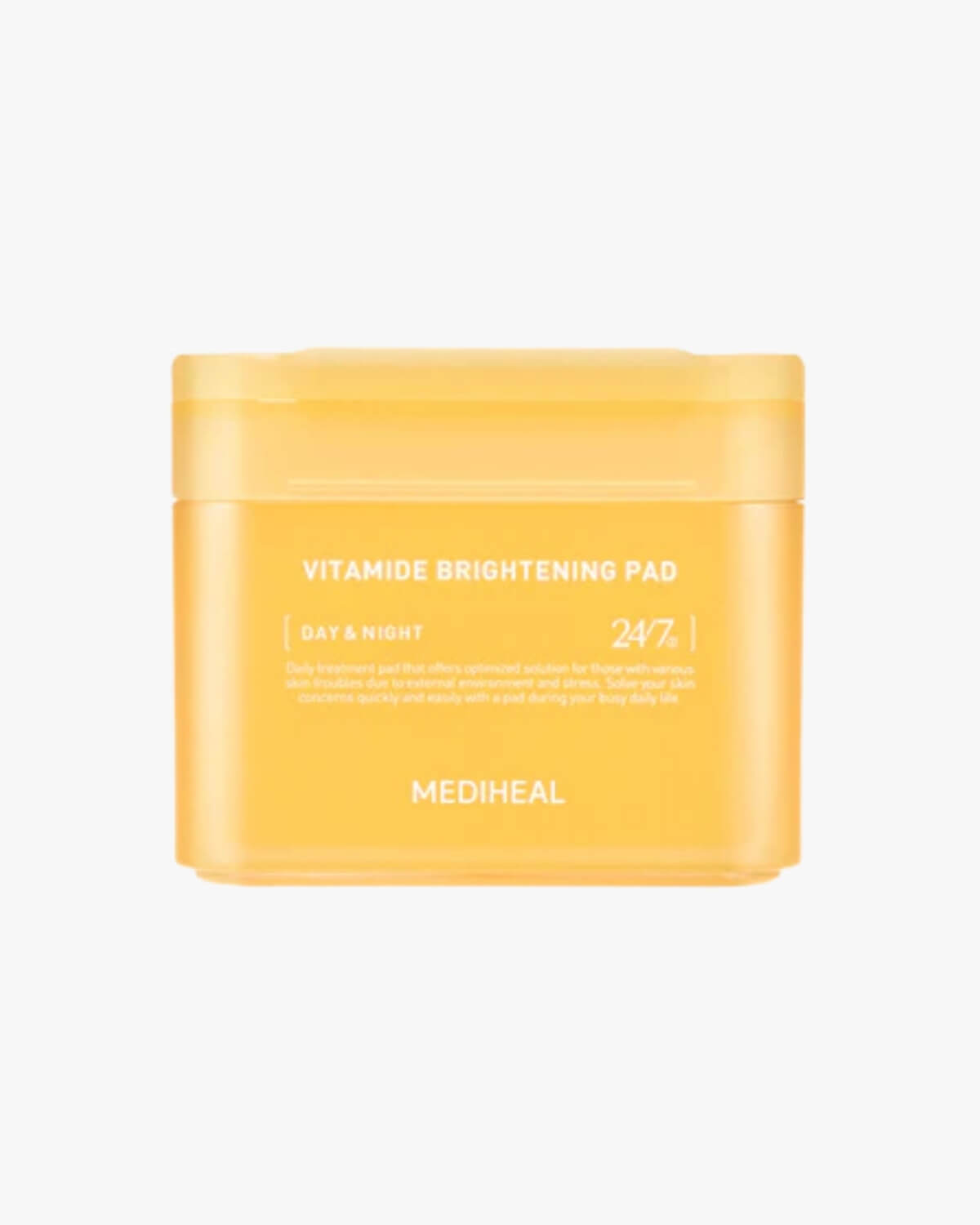 Mediheal Vitamide Brightening Pad_Brightening & Clarifying Mask Treatment Pad, hero image on a white background