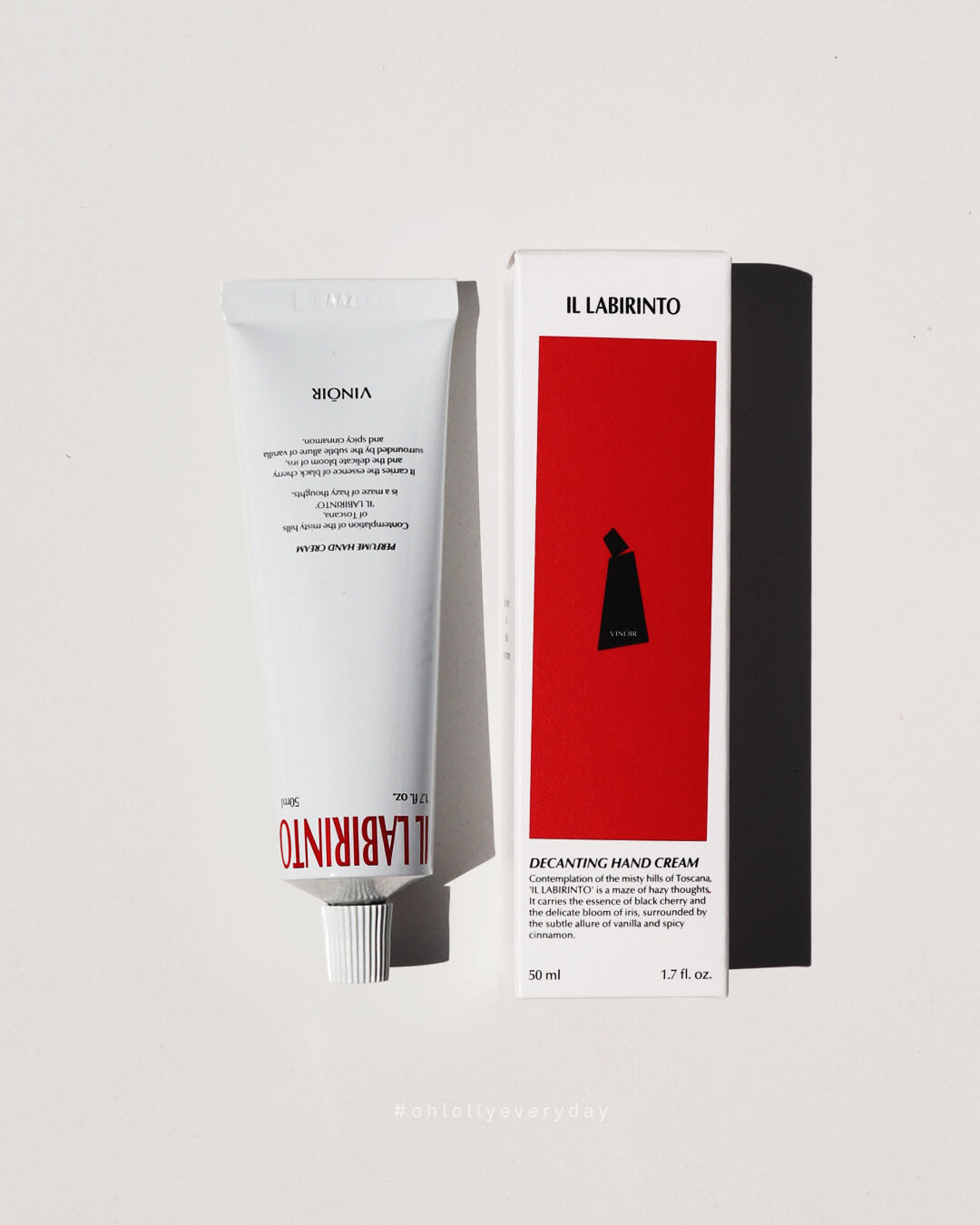 Ohlolly Korean Skincare Vinoir Decanting Hand Cream | Il Labirinto