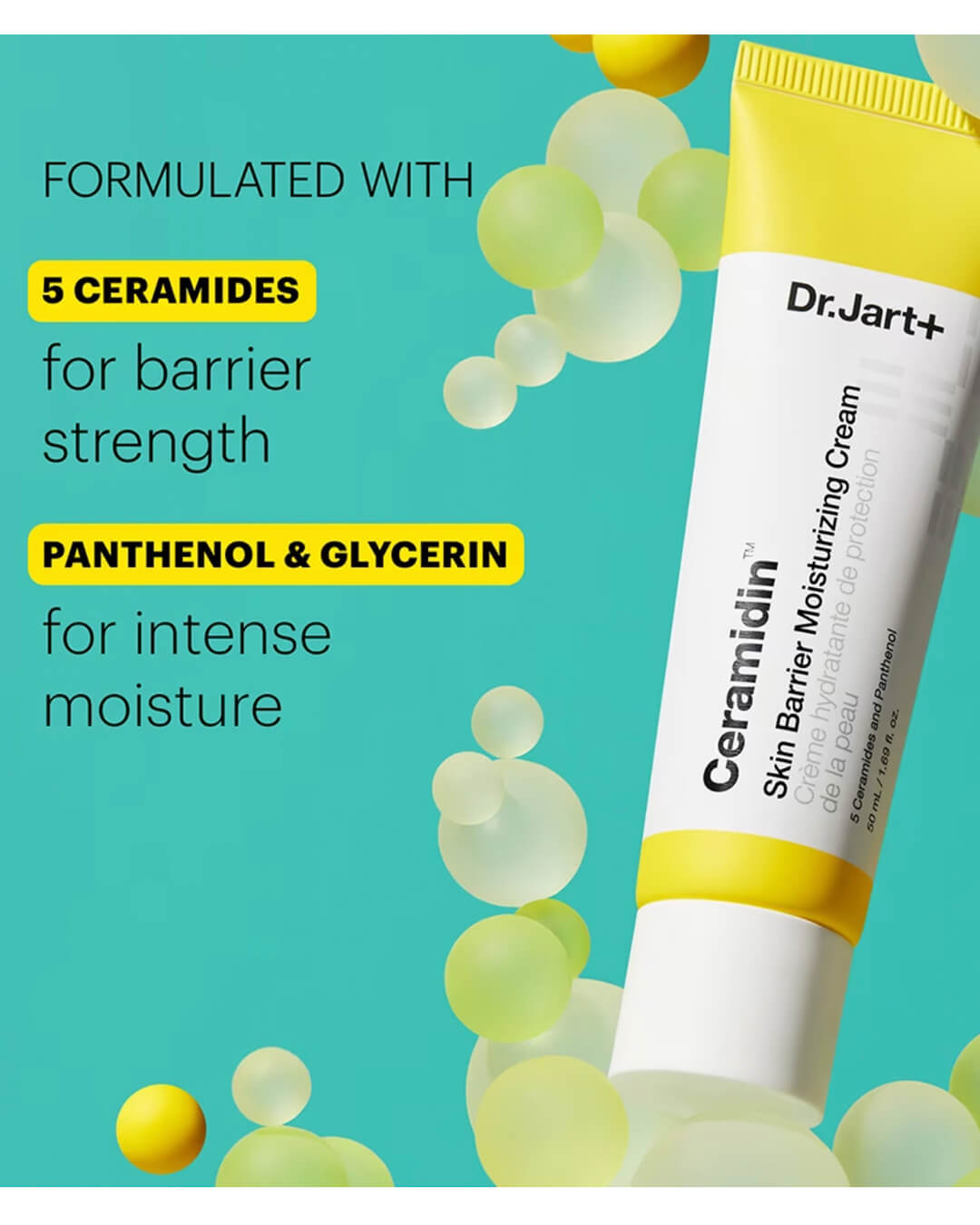 Ohlolly Korean Skincare Shop Dr. Jart+ Ceramidin™ Skin Barrier Moisturizing Cream