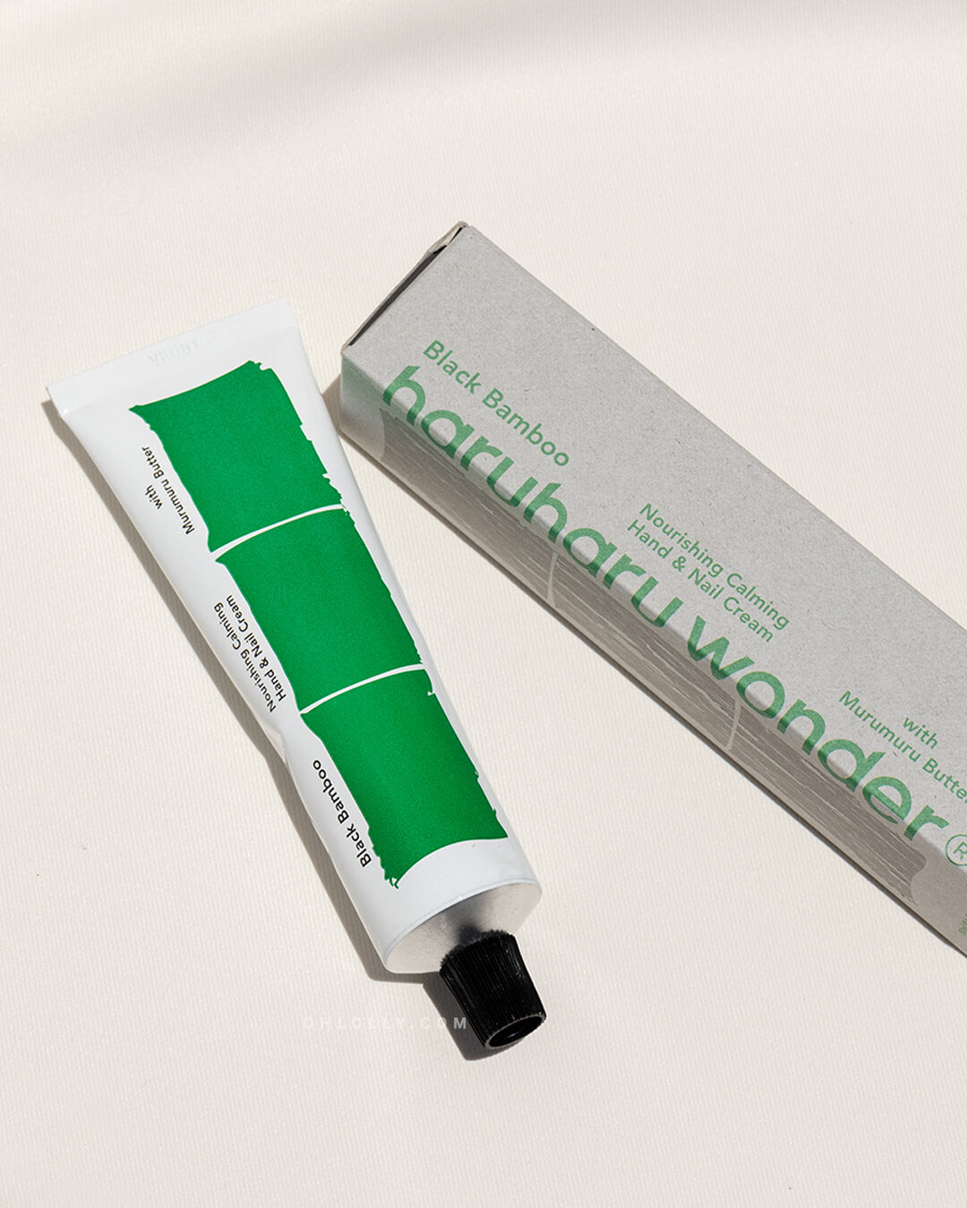 Ohlolly Korean Skincare Haruharu Wonder Black Bamboo Nourishing Calming Hand & Nail Cream