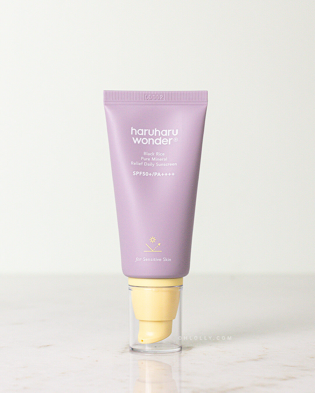 Ohlolly Korean Skincare Haruharu Wonder Black Rice Pure Mineral Relief Daily Sunscreen