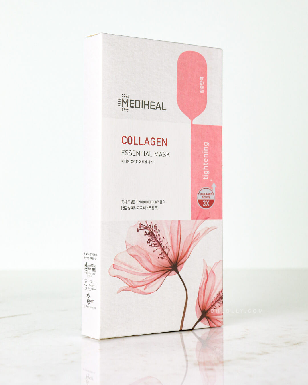 Ohlolly Korean Skincare Best Selling #1 Mediheal Collagen Essential Mask BOX