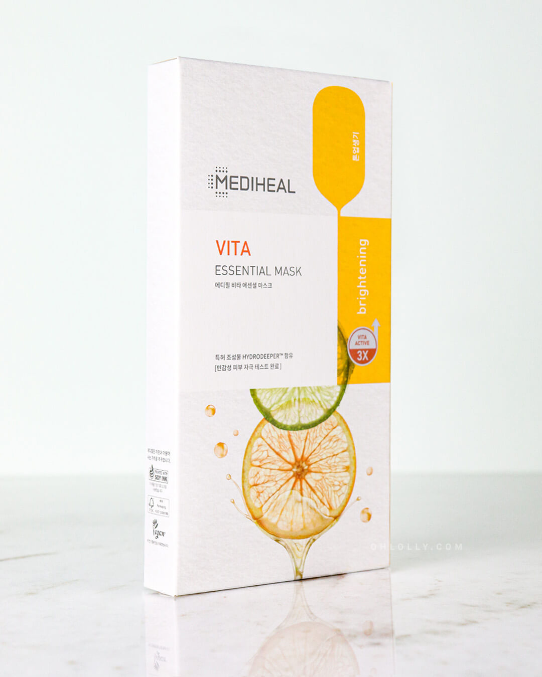 Ohlolly K-Beauty Mediheal Vita Essential Mask