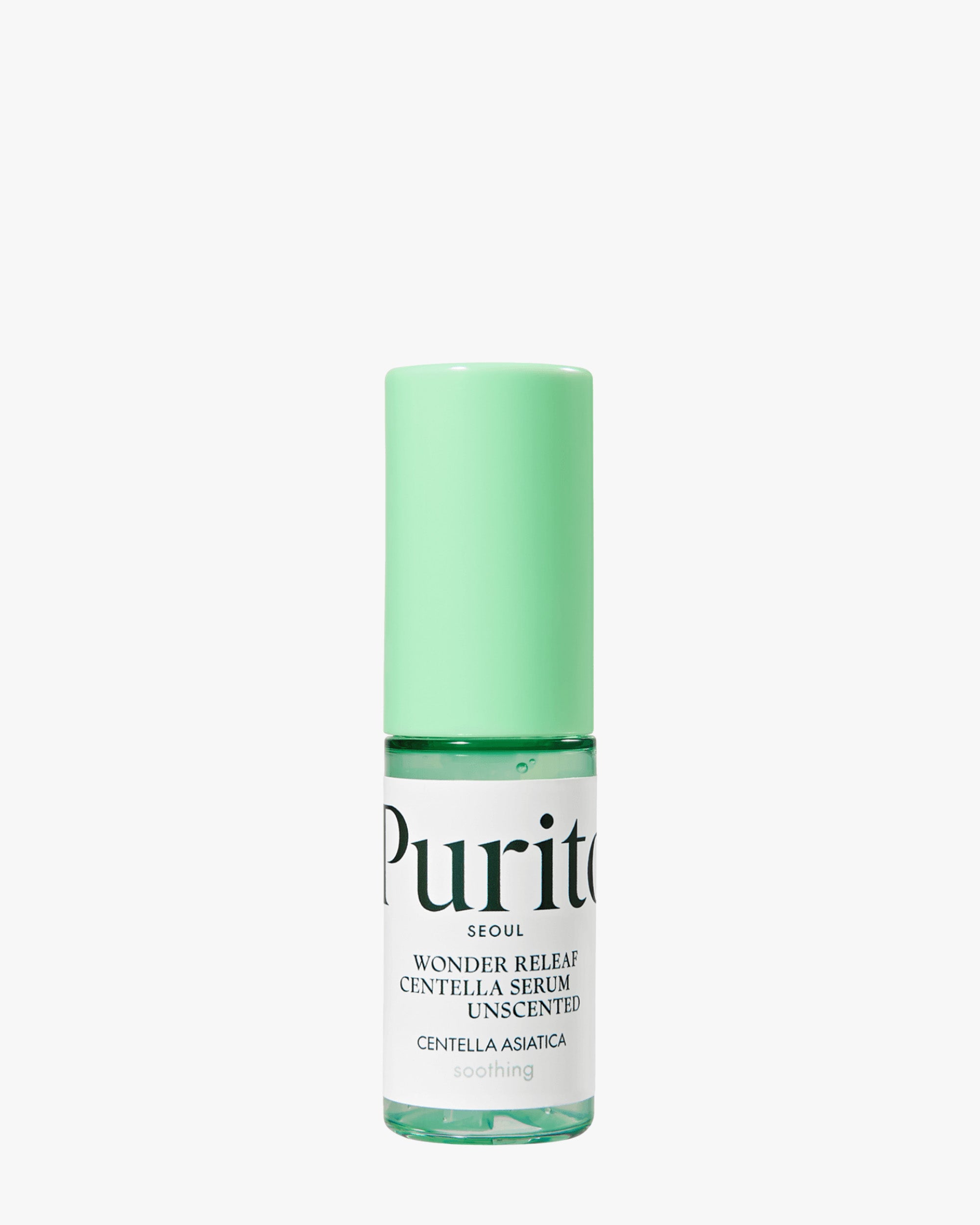 Purito Wonder Releaf Centella Serum Unscented Mini_Soothing & Hydrating Centella Serum for Senstive Skin in Mini Size