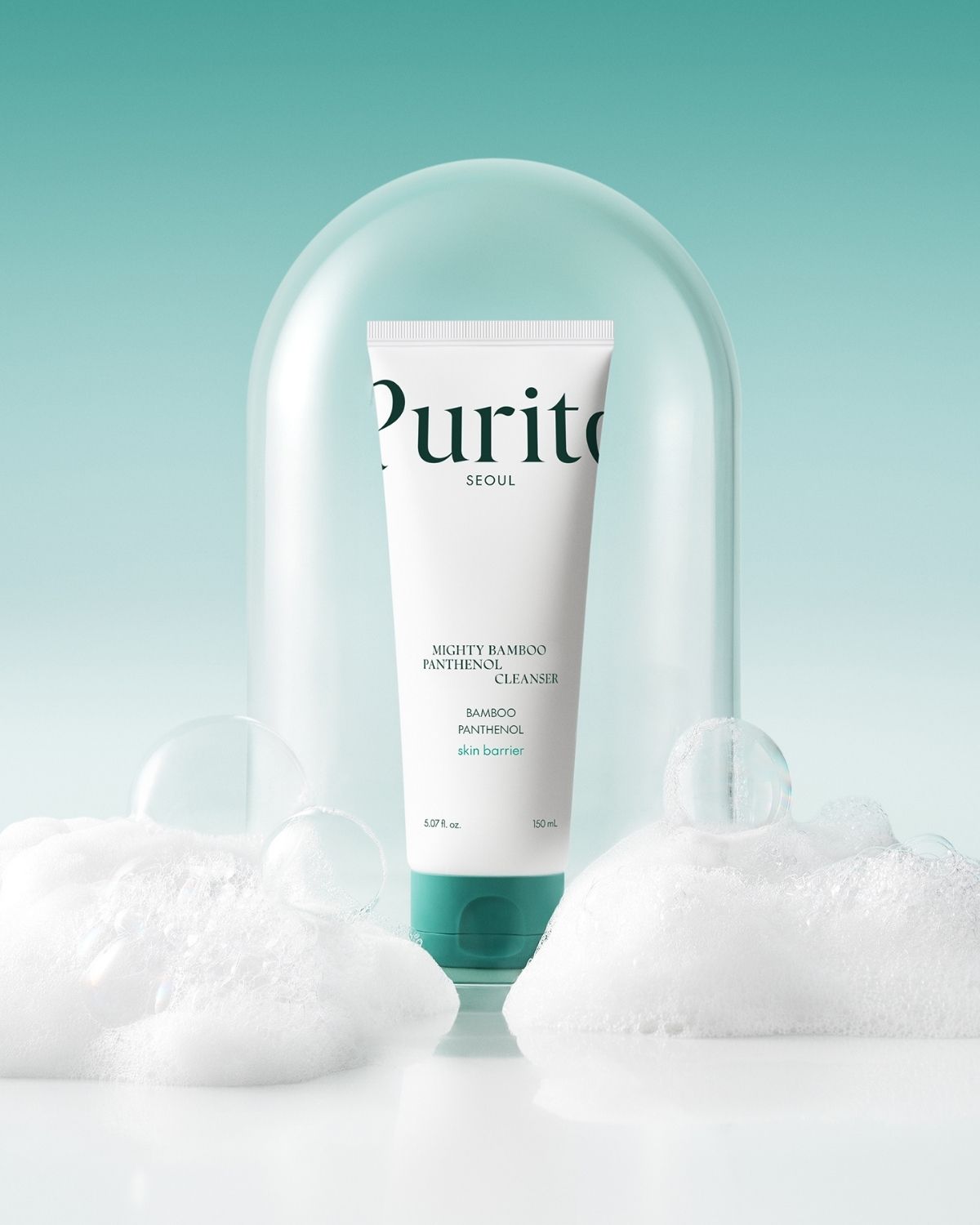 Purito Mighty Bamboo Panthenol Cleanser_Low pH, Vegan Cleanser for Hydration and Barrier Support