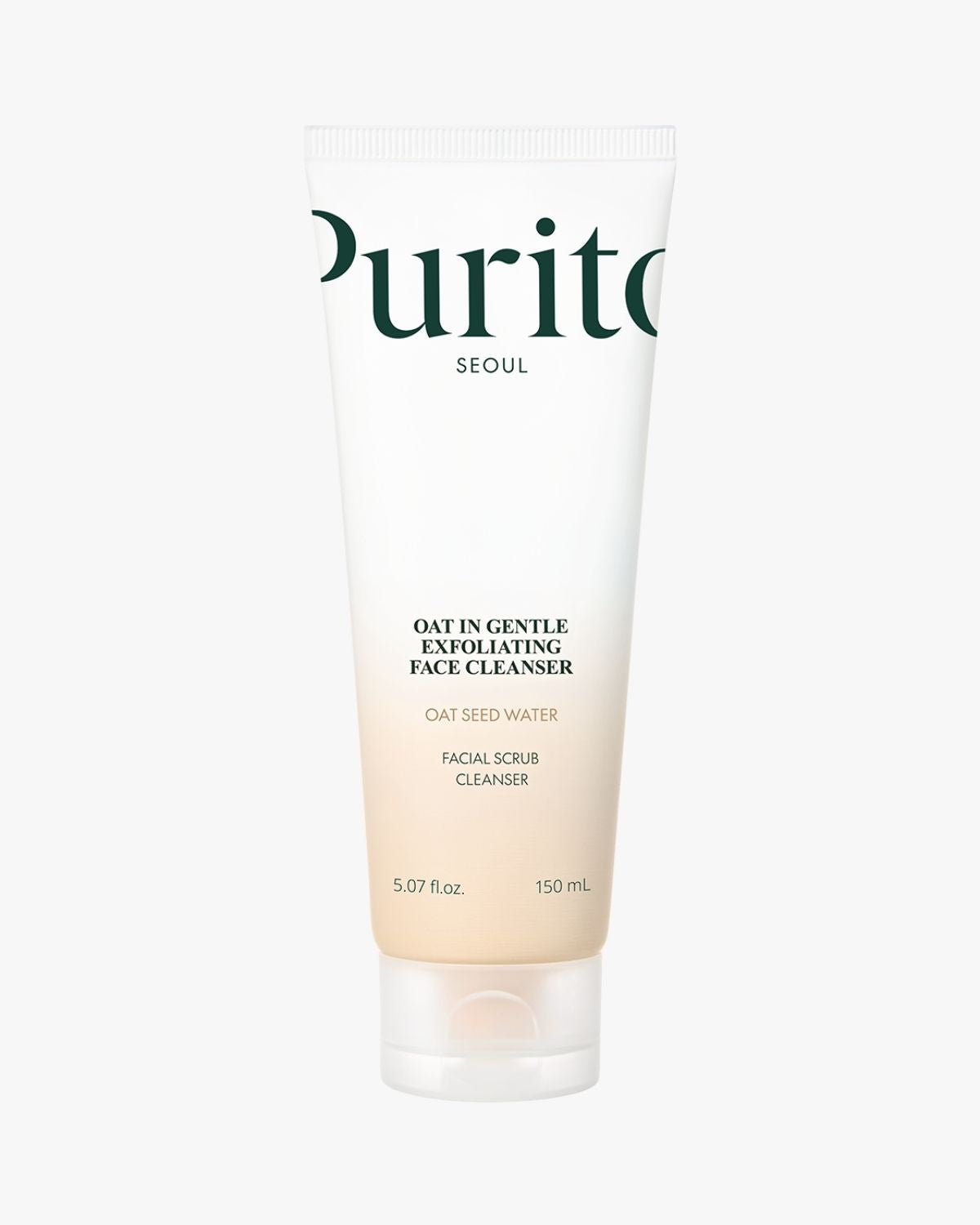 Purito Oat-in Gentle Exfoliating Face Cleanser_2-in-1 Hydrating Cleanser and Exfoliator for Sensitive Skin