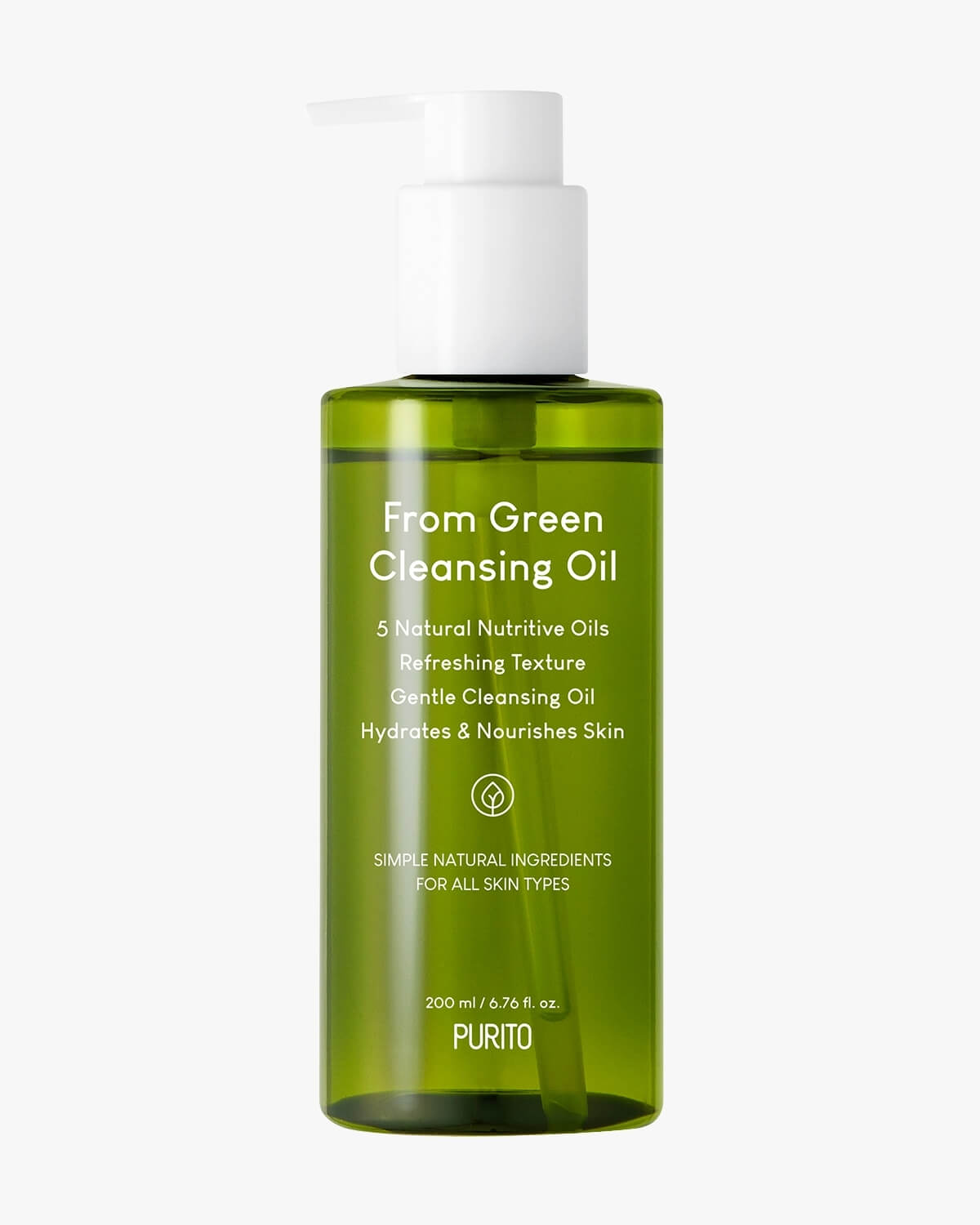 Purito From Green Cleansing Oil_Nourishing Oil Cleanser for Deep Cleansing