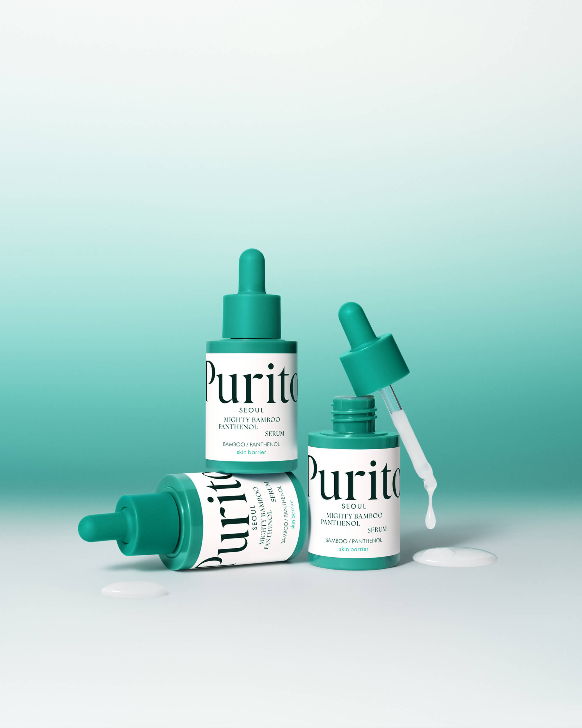 Purito Mighty Bamboo Panthenol Serum_Advanced Barrier-Strengthening Bamboo Serum