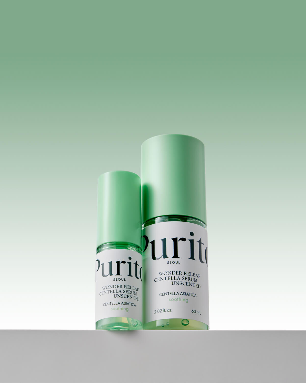 Purito Wonder Releaf Centella Serum Unscented Mini_Soothing & Hydrating Centella Serum for Senstive Skin in Mini Size
