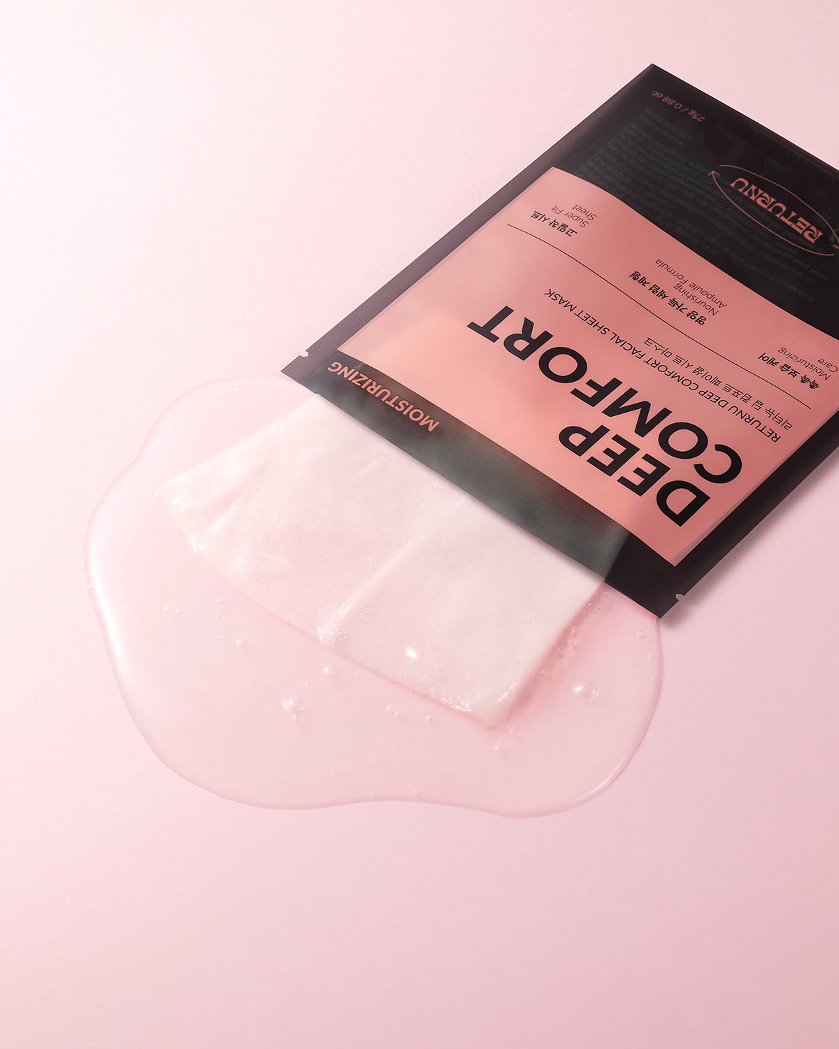 Returnu Deep Comfort Facial Sheet Mask_Deeply Hydrating & Nourishing Sheet Mask