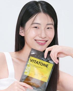 Returnu Vitatone Facial Sheet Mask_Radiance-Boosting Vitamin C Sheet Mask
