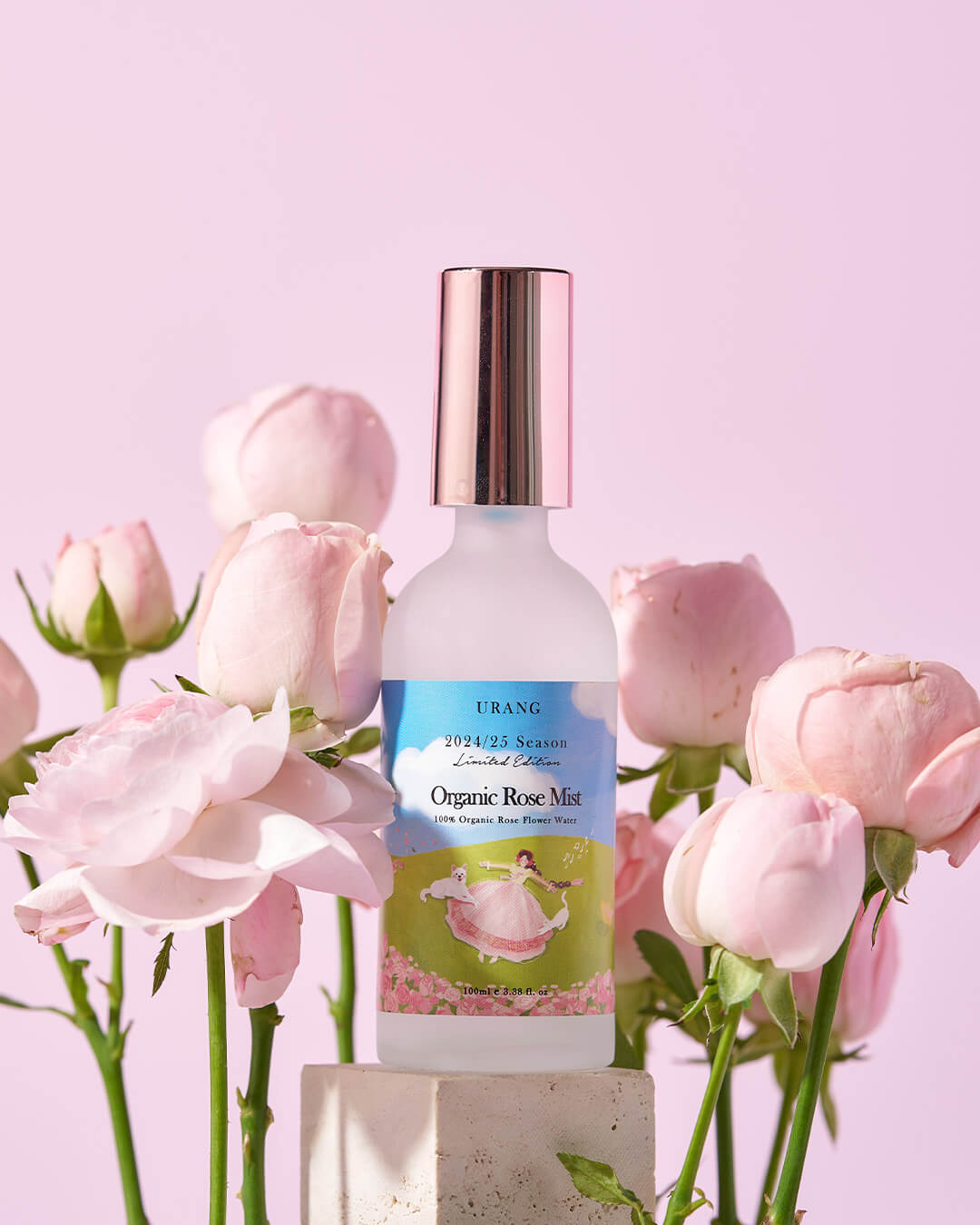 Ohlolly K-Beauty Skincare Urang Organic Rose Mist