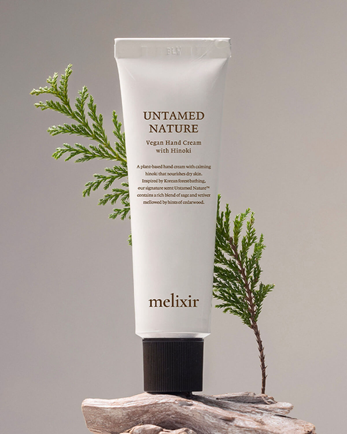 Melixir Vegan Hand Cream Untamed Nature_Scented Vegan Hand Cream with Shea Butter and Ceramides