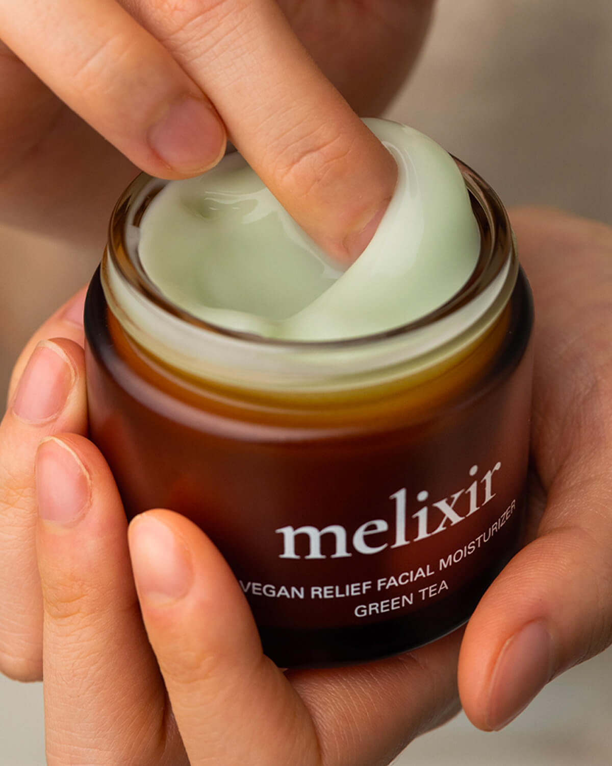 Melixir Vegan Relief Facial Moisturizer_vegan Facial Moisturizer for Redness and Irritation Relief