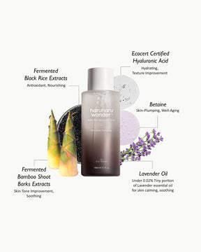haruharu wonder Black Rice Hyaluronic Toner_First Step Anti-Aging Toner