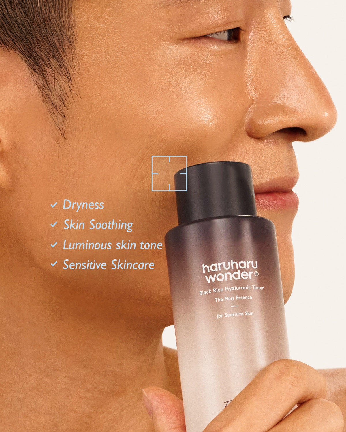 haruharu wonder Black Rice Hyaluronic Toner for Sensitive Skin_Vegan Fragrance-Free Hydrating Toner