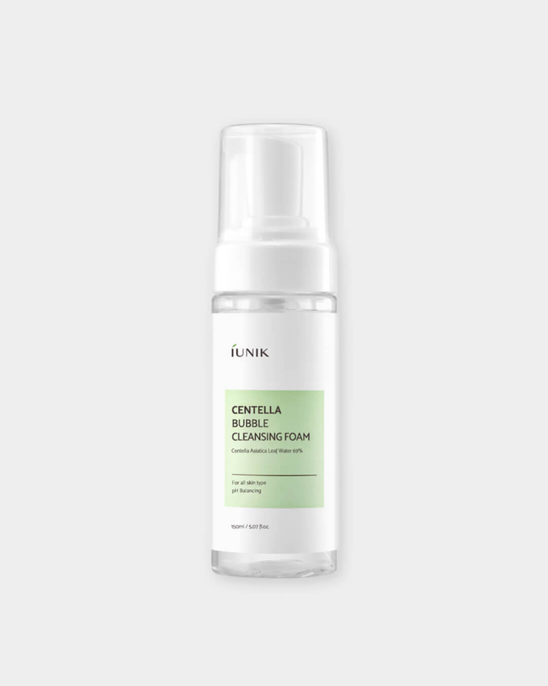 Ohlolly K-Beauty Skincare_iUnik_Centella Bubble Cleansing Foam