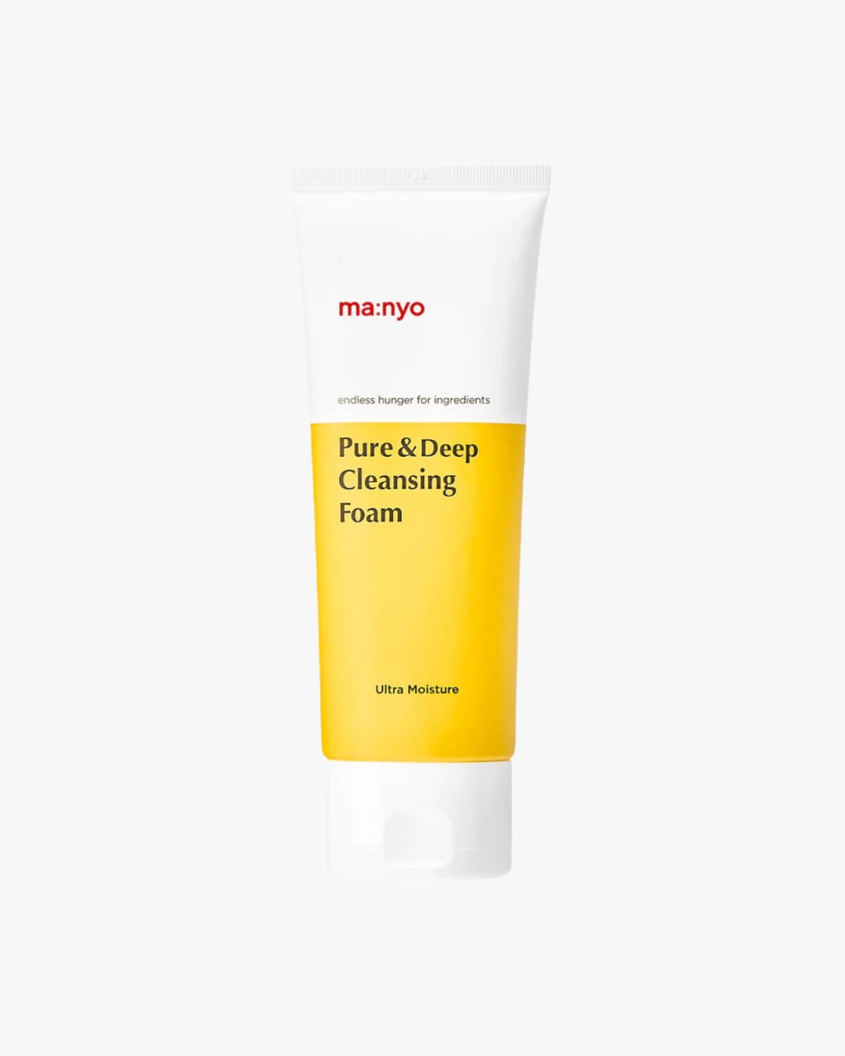 ma:nyo Pure & Deep Cleansing Foam_Lightweight Microfoam Cleanser, hero image on a white background