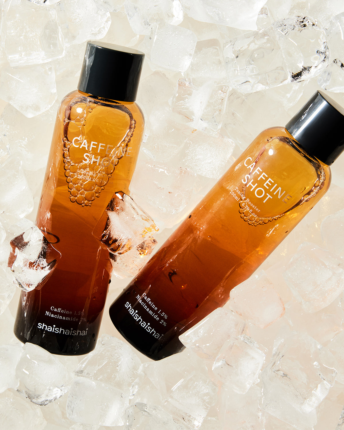 shaishaishai Caffeine Shot Toning Booster_Brightening & Hydrating Toner with Gentle Exfoliation