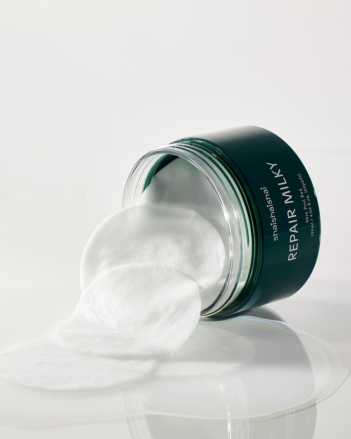 shaishaishai Repair Milky Skin Peel Pad_Gentle Exfoliation & Hydration with Vegan Milk Essence
