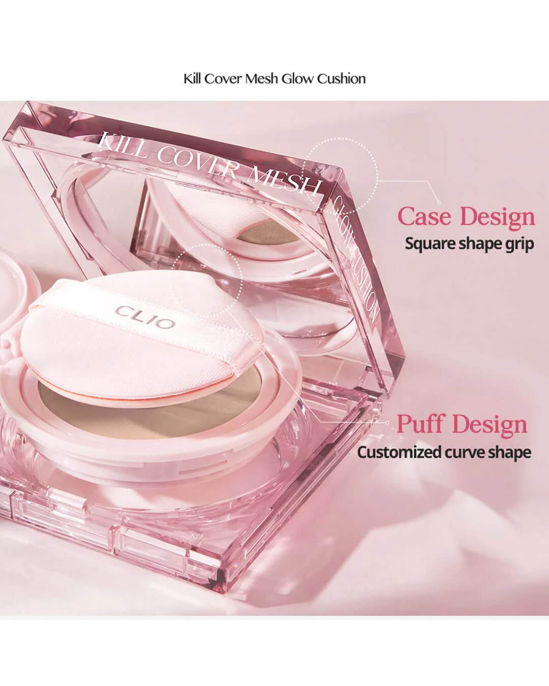  LOVB LOVB Cushion Foundation Makeup for Natural Looking Glow, Long-Lasting Buildable Coverage, Lightweight and Moisturizing Korean  Cushion Makeup