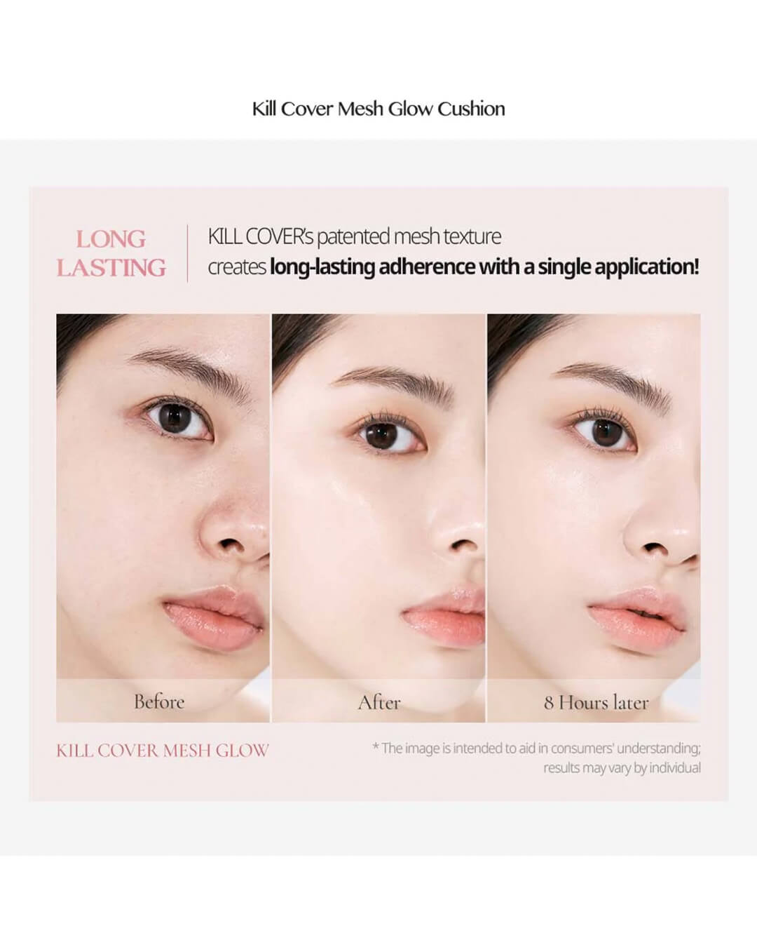 Ohlolly Korean Skincare CLIO Kill Cover Mesh Glow