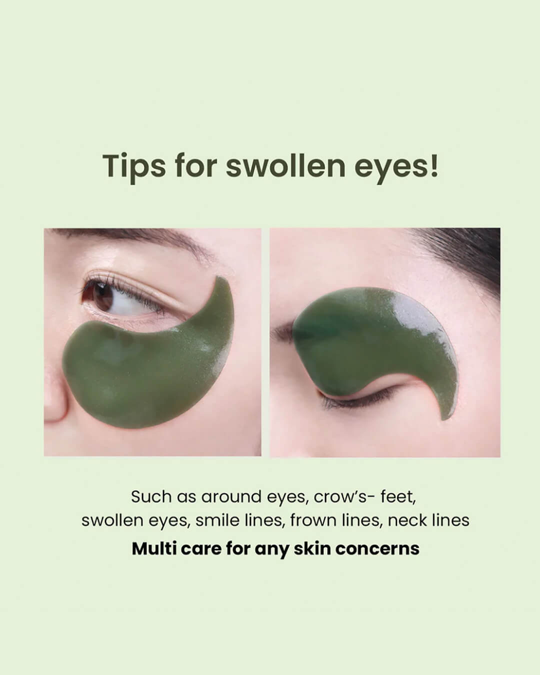Heimish Matcha Biome Hydrogel Eye Patch Ohlolly Korean Skincare