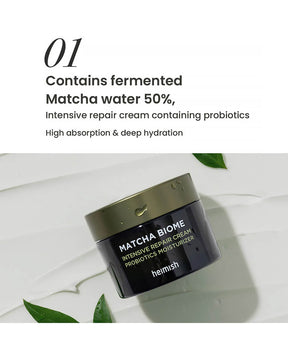 Heimish Matcha Biome Repair Cream Ohlolly Korean Skincare Moisturizer