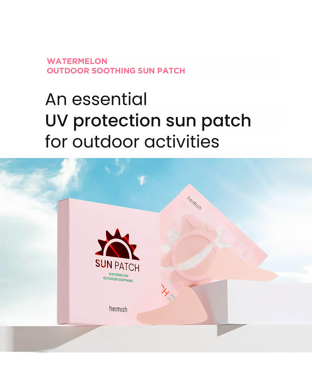 Heimish Watermelon Soothing Sun Patch Ohlolly Korean Skincare UV Protection