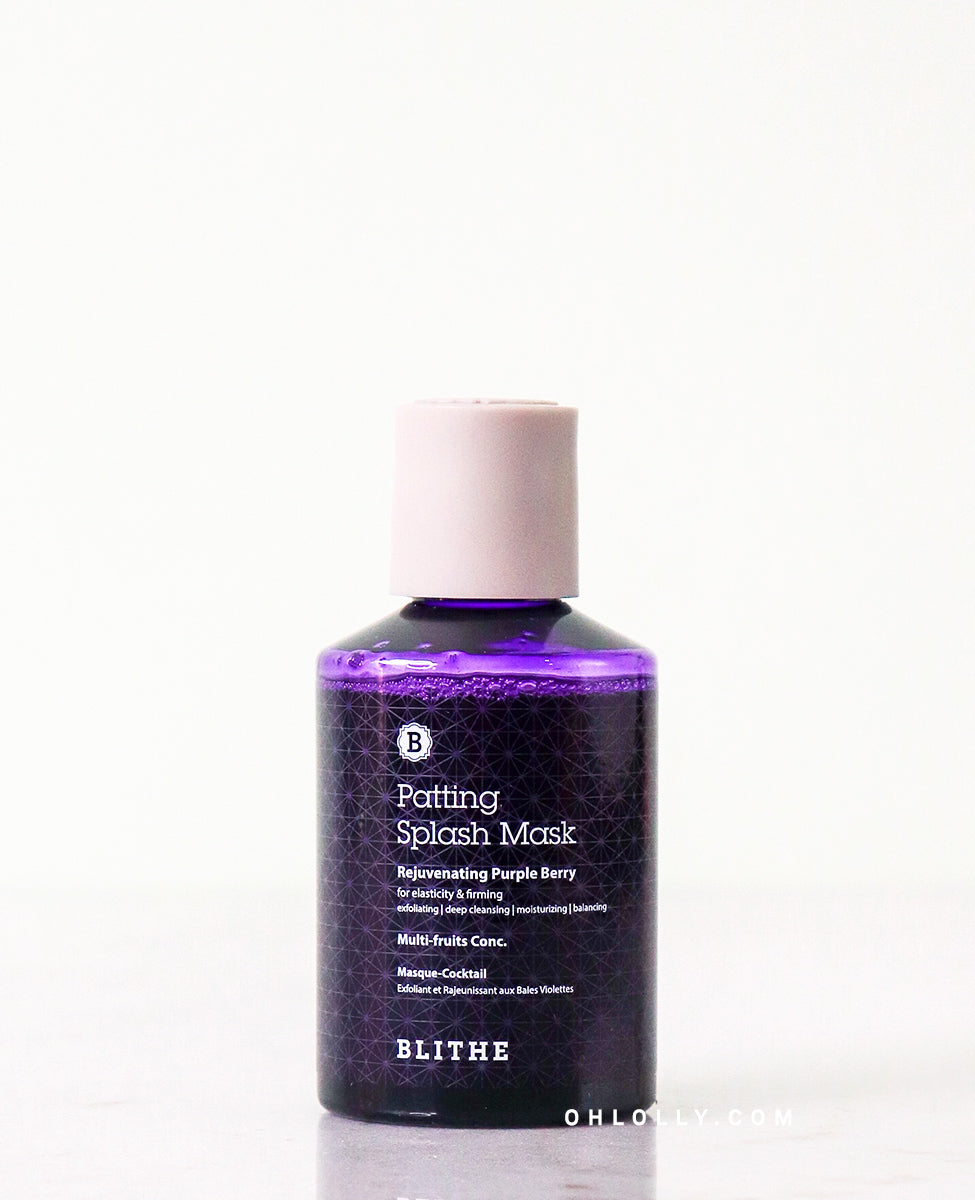 Blithe Purple Berry Patting Splash Mask