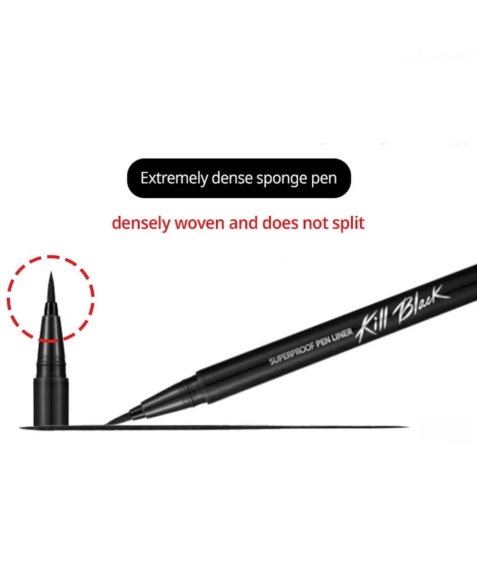 Ohlolly Korean Makeup Clio Superproof Pen Liner Eyeliner