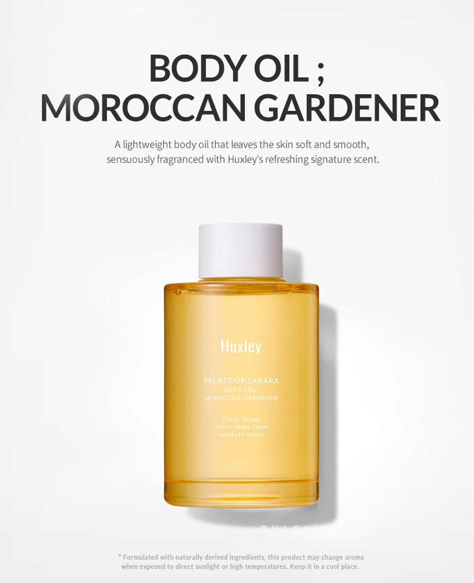 Huxley Moroccan Gardener Body Oil