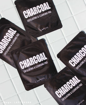 Lapcos Charcoal Exfoliating & Cleansing Pad