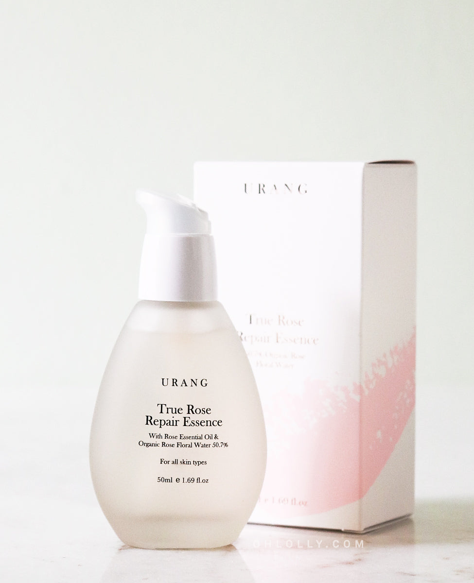 Ohlolly Korean Skincare Organic Urang True Rose Repair Essence