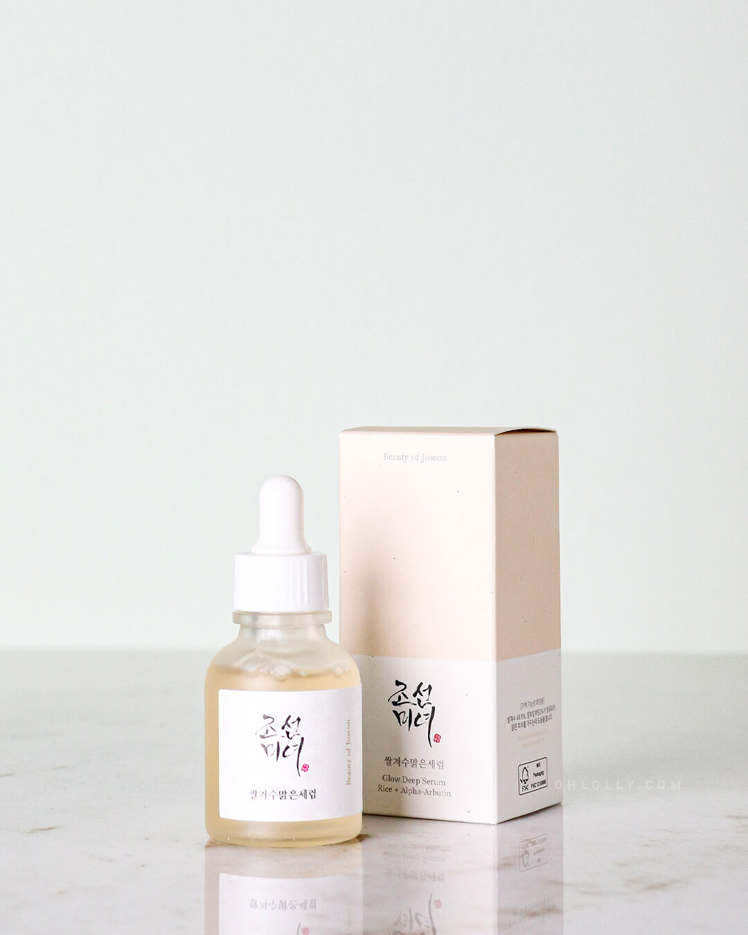 Ohlolly Korean Skincare Beauty of Joseon Glow Deep Serum : Rice + Alpha Arbutin