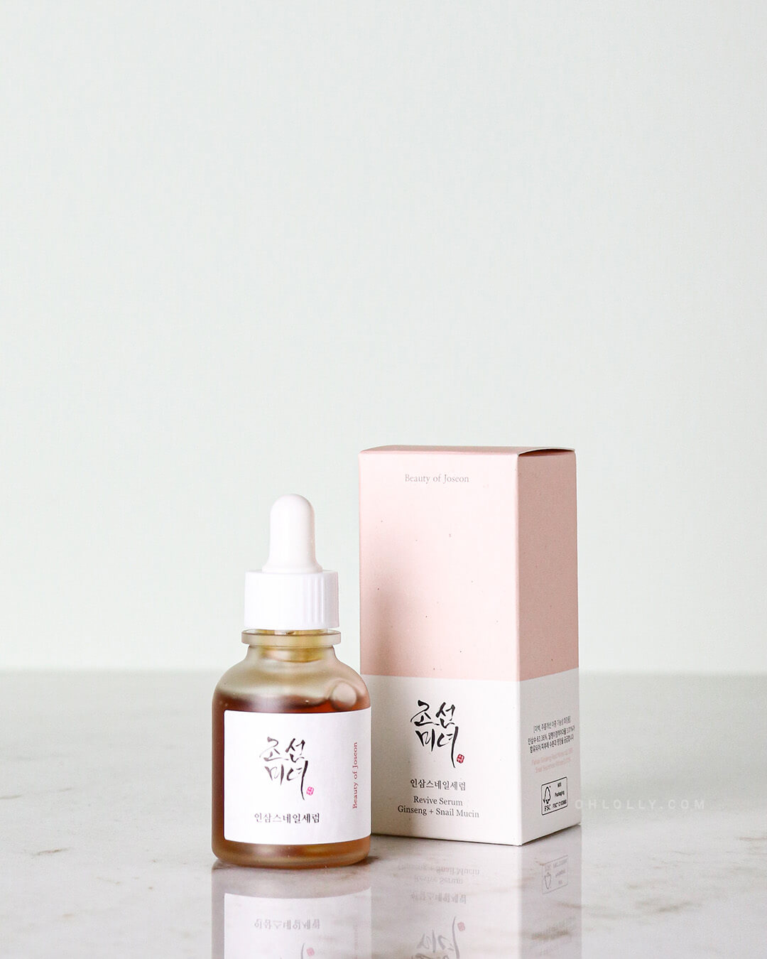 Ohlolly Korean Skincare Beauty of Joseon Revive Serum : Ginseng + Snail Mucin