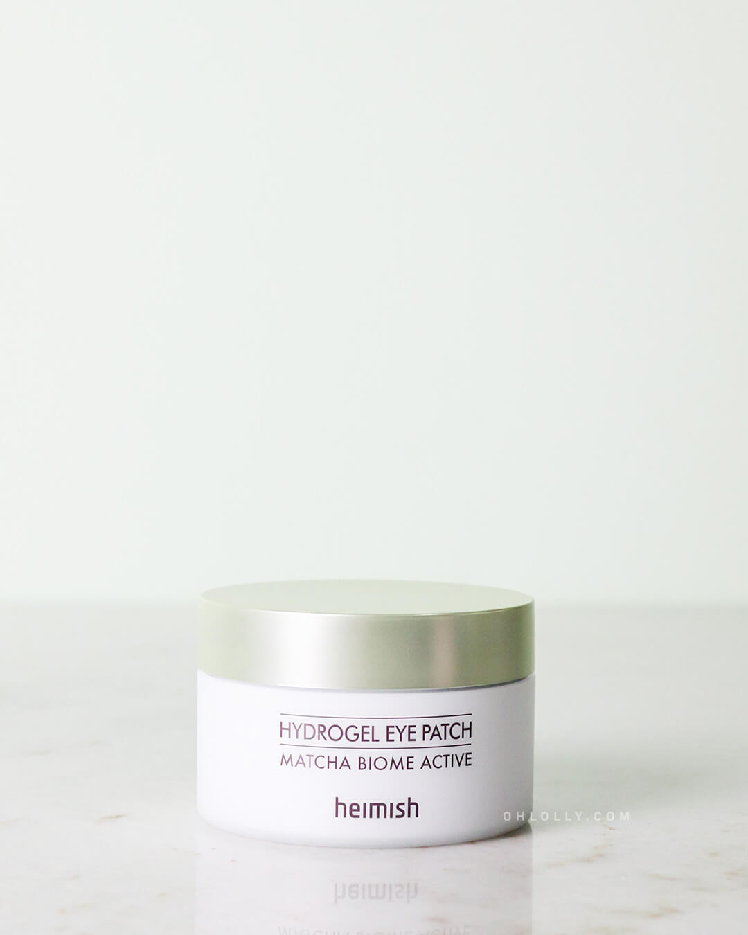 Heimish Matcha Biome Hydrogel Eye Patch Ohlolly Korean Skincare